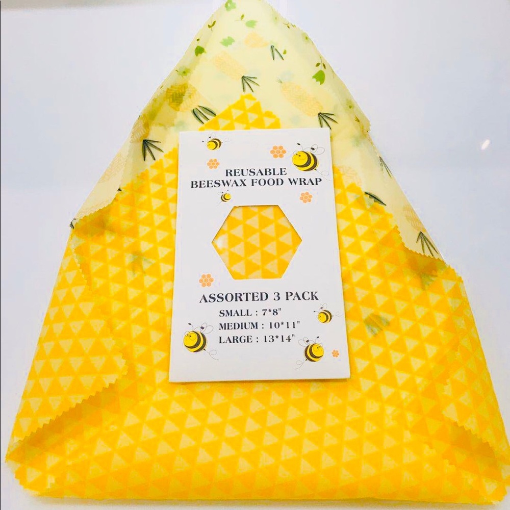 NEW  beeswax food wrap reusable beeswax wrap - Picture 6 of 8